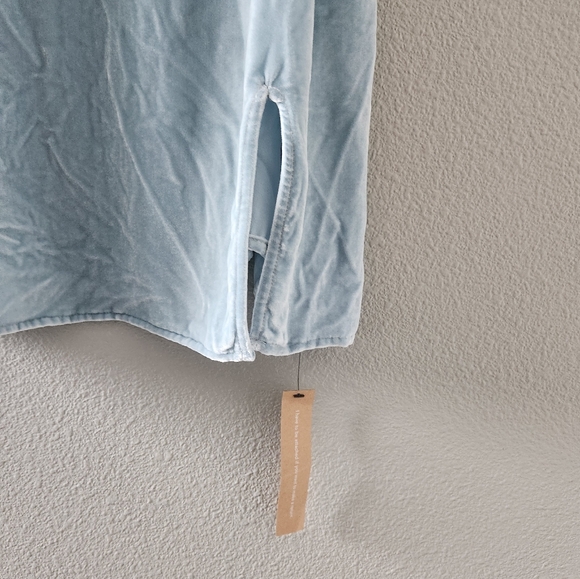 Reformation Light Blue Mini Dress - Picture 4 of 10